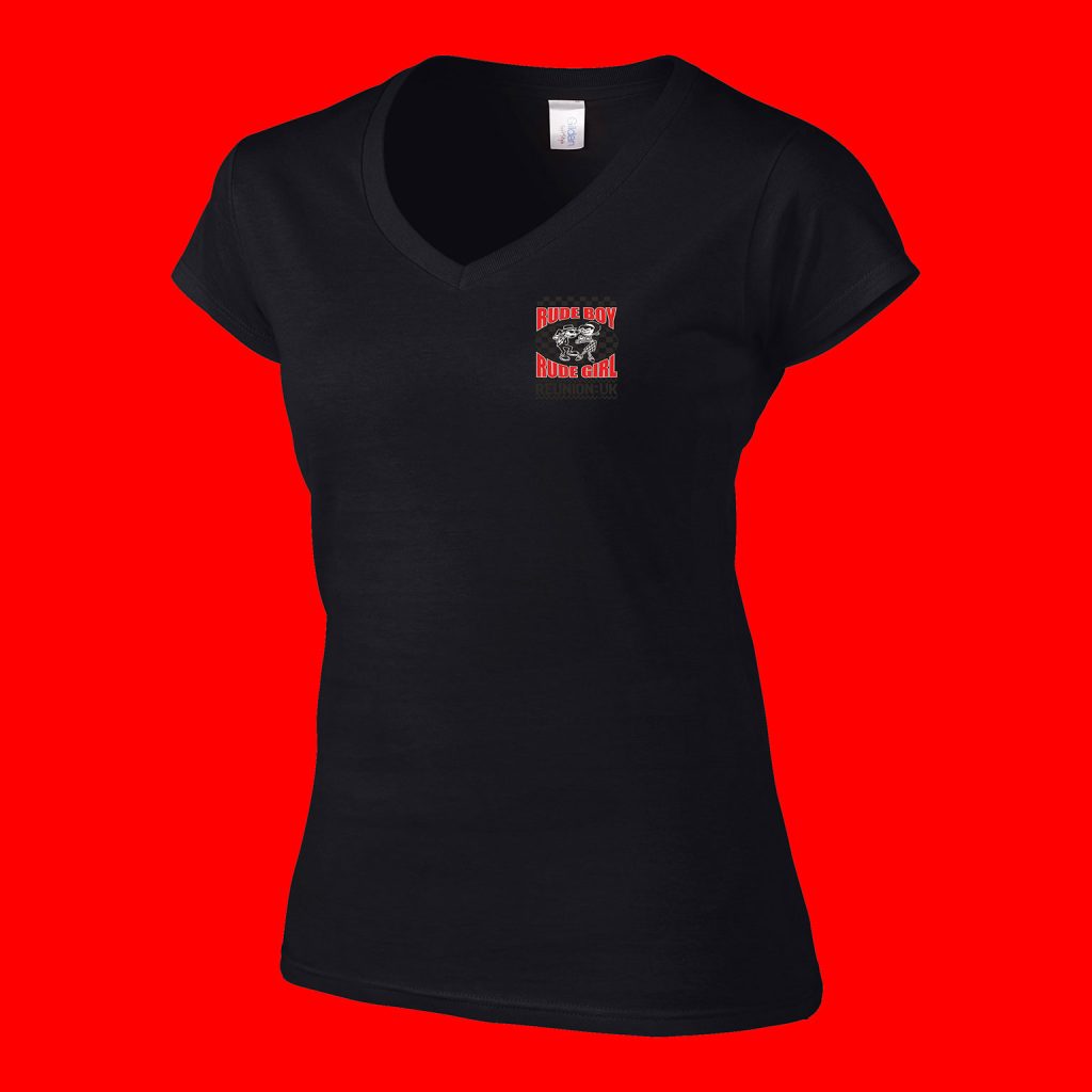 Women's Black T-Shirt - Image 3